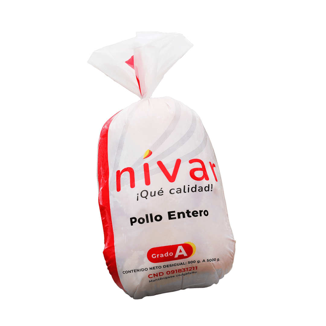 Pollo entero fresco